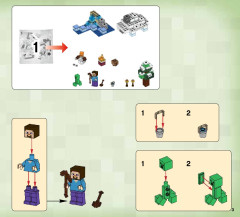 LEGO 21120 instructions page 3 – build guide