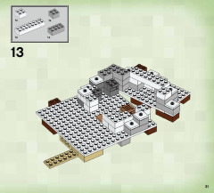 LEGO 21120 instructions page 31 – build guide