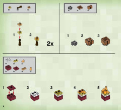 LEGO 21120 instructions page 4 – build guide