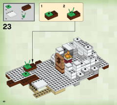 LEGO 21120 instructions page 46 – build guide