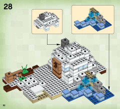 LEGO 21120 instructions page 52 – build guide