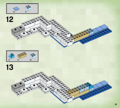 LEGO 21120 instructions page 61 – build guide