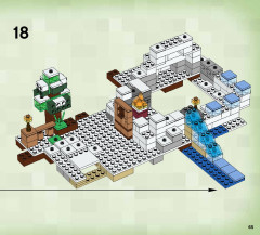 LEGO 21120 instructions page 65 – build guide