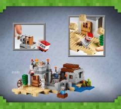 LEGO 21121 instructions page 101 – build guide