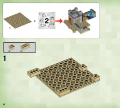 LEGO 21121 instructions page 18 – build guide