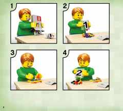 LEGO 21121 instructions page 2 – build guide