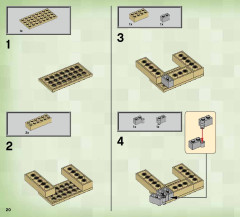 LEGO 21121 instructions page 20 – build guide