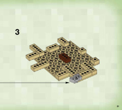 LEGO 21121 instructions page 21 – build guide