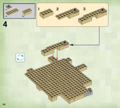 LEGO 21121 instructions page 22 – build guide