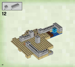 LEGO 21121 instructions page 32 – build guide