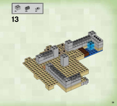LEGO 21121 instructions page 33 – build guide
