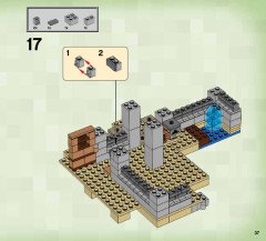 LEGO 21121 instructions page 37 – build guide