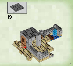 LEGO 21121 instructions page 39 – build guide