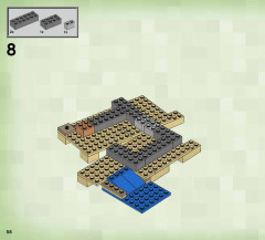 LEGO 21121 instructions page 56 – build guide