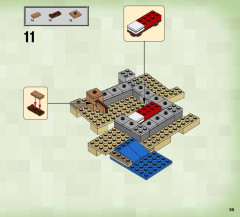 LEGO 21121 instructions page 59 – build guide