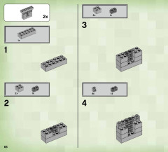 LEGO 21121 instructions page 66 – build guide