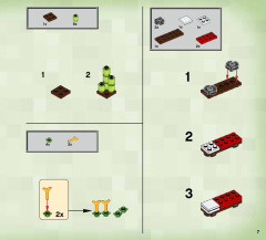 LEGO 21121 instructions page 7 – build guide