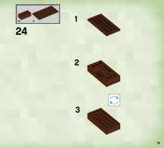 LEGO 21121 instructions page 79 – build guide