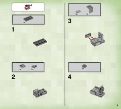 LEGO 21121 instructions page 9 – build guide