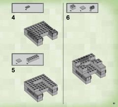 LEGO 21121 instructions page 91 – build guide