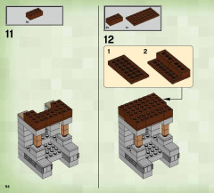 LEGO 21121 instructions page 94 – build guide