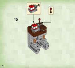 LEGO 21121 instructions page 96 – build guide