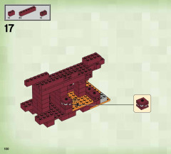 LEGO 21122 instructions page 100 – build guide