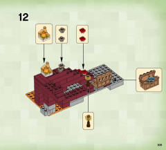 LEGO 21122 instructions page 109 – build guide