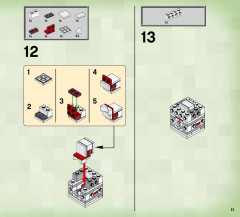 LEGO 21122 instructions page 11 – build guide