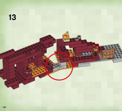 LEGO 21122 instructions page 110 – build guide