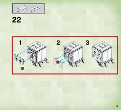 LEGO 21122 instructions page 15 – build guide
