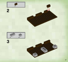 LEGO 21122 instructions page 17 – build guide