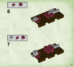 LEGO 21122 instructions page 19 – build guide