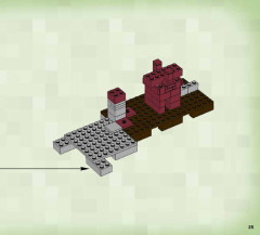 LEGO 21122 instructions page 25 – build guide