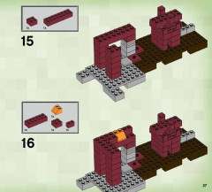 LEGO 21122 instructions page 27 – build guide