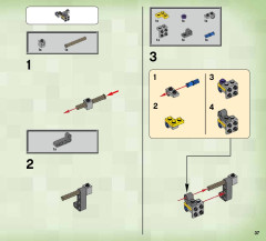 LEGO 21122 instructions page 37 – build guide