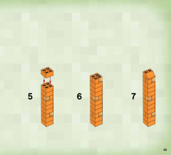 LEGO 21122 instructions page 45 – build guide
