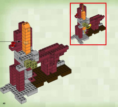 LEGO 21122 instructions page 46 – build guide