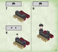 LEGO 21122 instructions page 49 – build guide