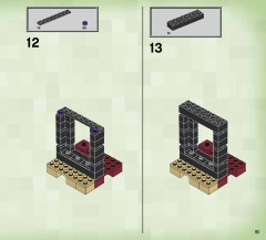 LEGO 21122 instructions page 51 – build guide