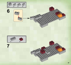 LEGO 21122 instructions page 57 – build guide
