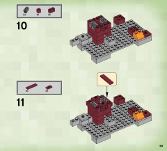 LEGO 21122 instructions page 59 – build guide