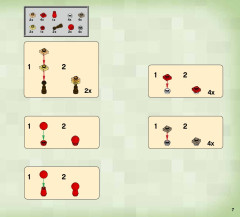 LEGO 21122 instructions page 7 – build guide