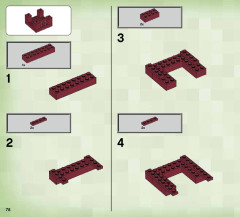 LEGO 21122 instructions page 78 – build guide