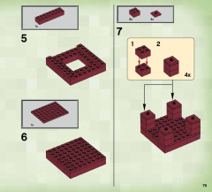 LEGO 21122 instructions page 79 – build guide