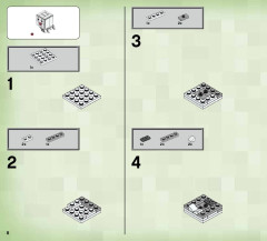 LEGO 21122 instructions page 8 – build guide