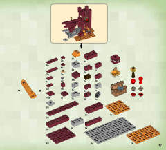 LEGO 21122 instructions page 87 – build guide