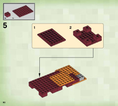 LEGO 21122 instructions page 90 – build guide