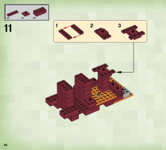 LEGO 21122 instructions page 94 – build guide