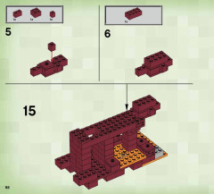 LEGO 21122 instructions page 98 – build guide